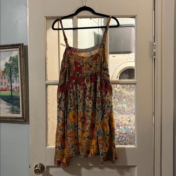 NATURAL LIFE Floral Patti Mini Dress - Picture 3 of 4